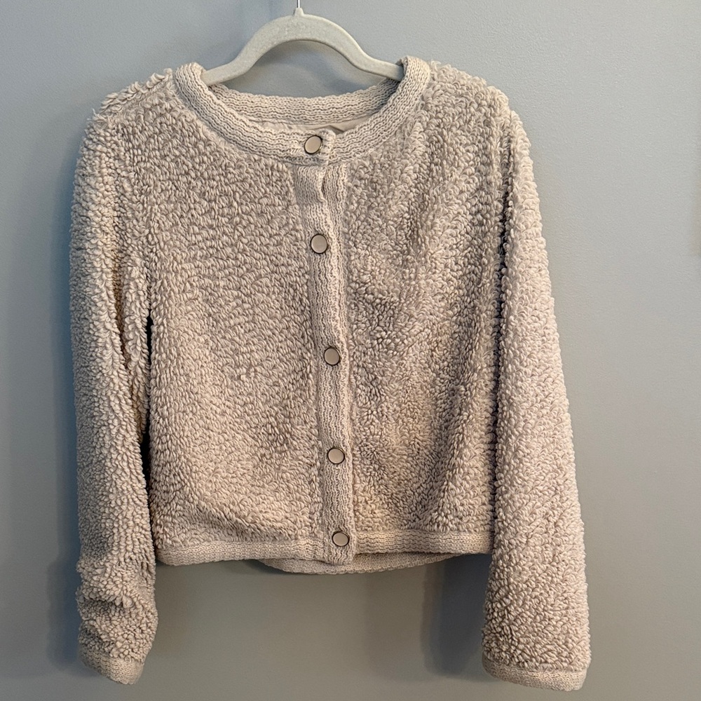 Sanctuary Cream Sherpa Jacket